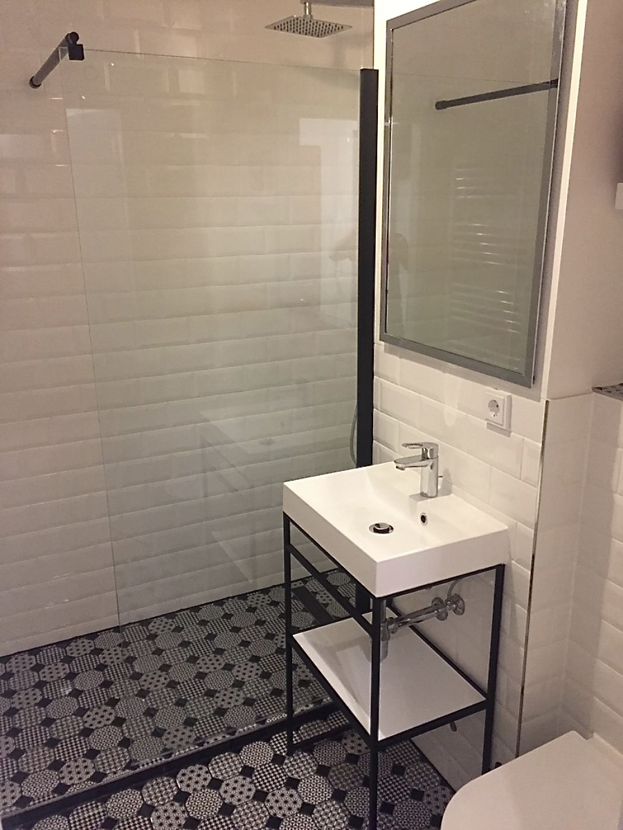 Bad mit Walk In Dusche